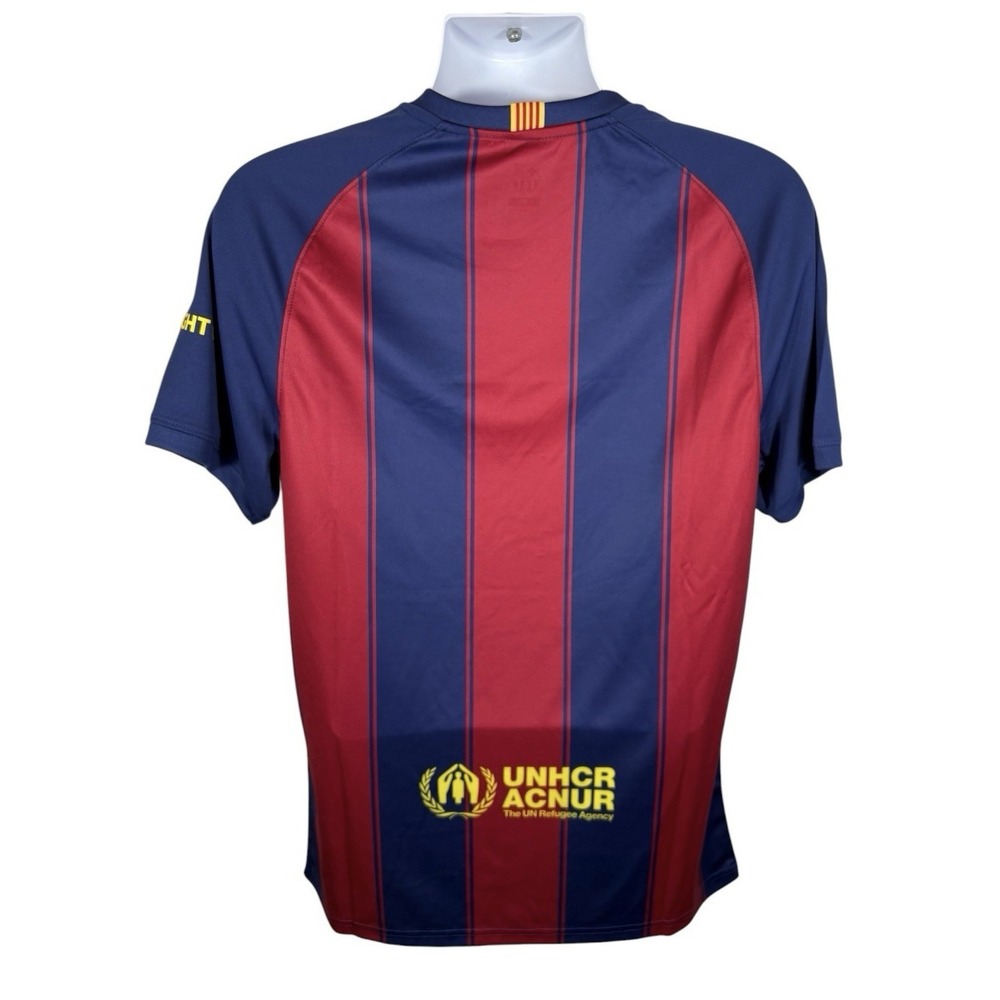 FCB Barcelona Men's Soccer Futbol Team Jersey Size Medium Blue & Red NWT -1941 - Picture 2 of 9